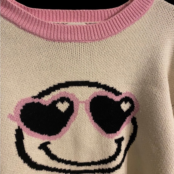 Dee Elly women’s emoji themed sweater, size medium - Picture 2 of 7